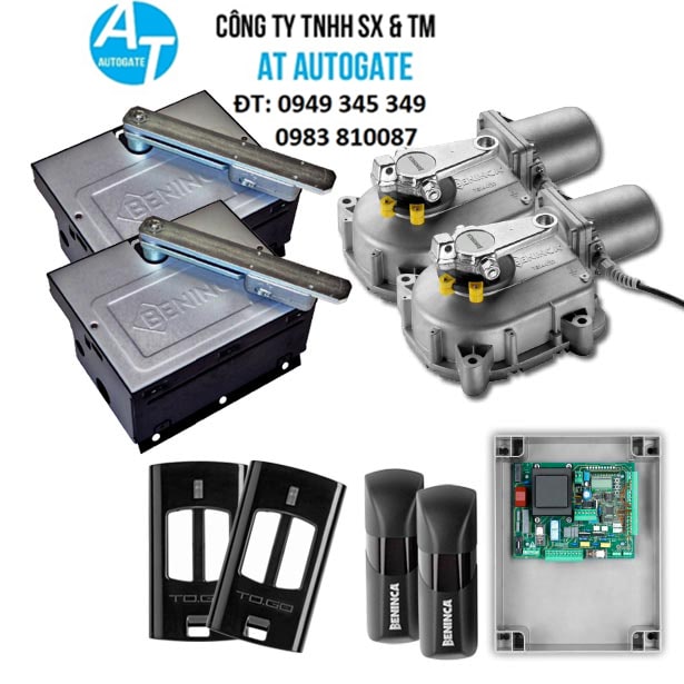 motor cổng âm sàn beninca 500kg